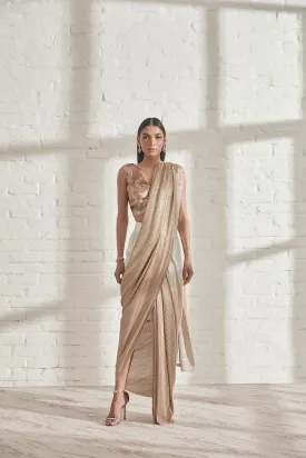 Metallic 2.0 Sari with APS Blouse