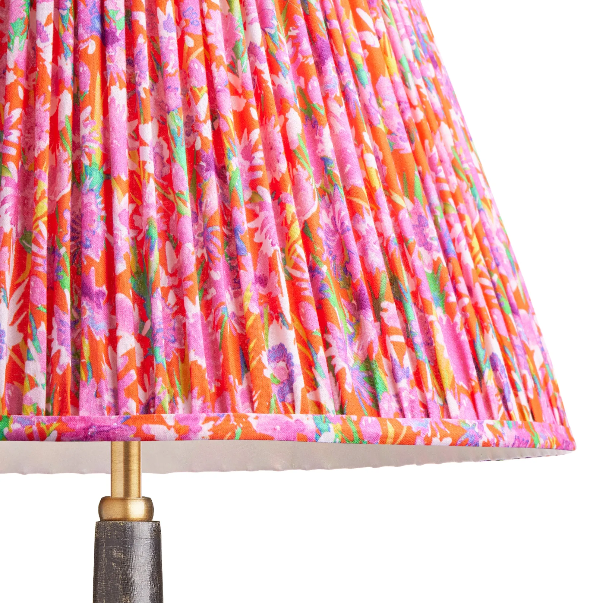 20cm empire shade in red English Meadow by Matthew Williamson