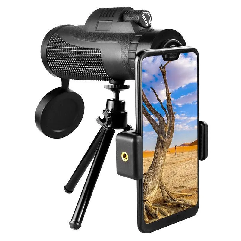 40X60 HD High Magnification Monocular Mobile Phone Photo Concert Viewing Telescope