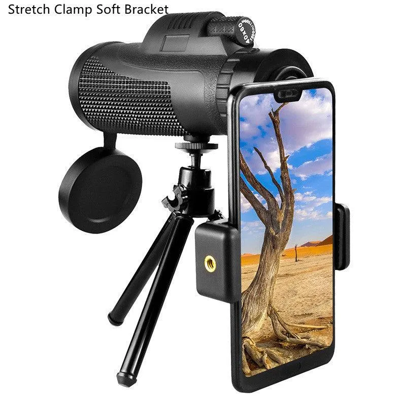 40X60 HD High Magnification Monocular Mobile Phone Photo Concert Viewing Telescope