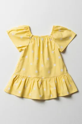 A-Line Dress Yellow