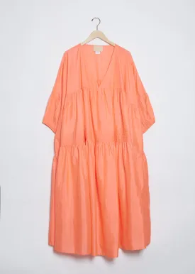 Airi Mxi Dress — Fluoro Coral