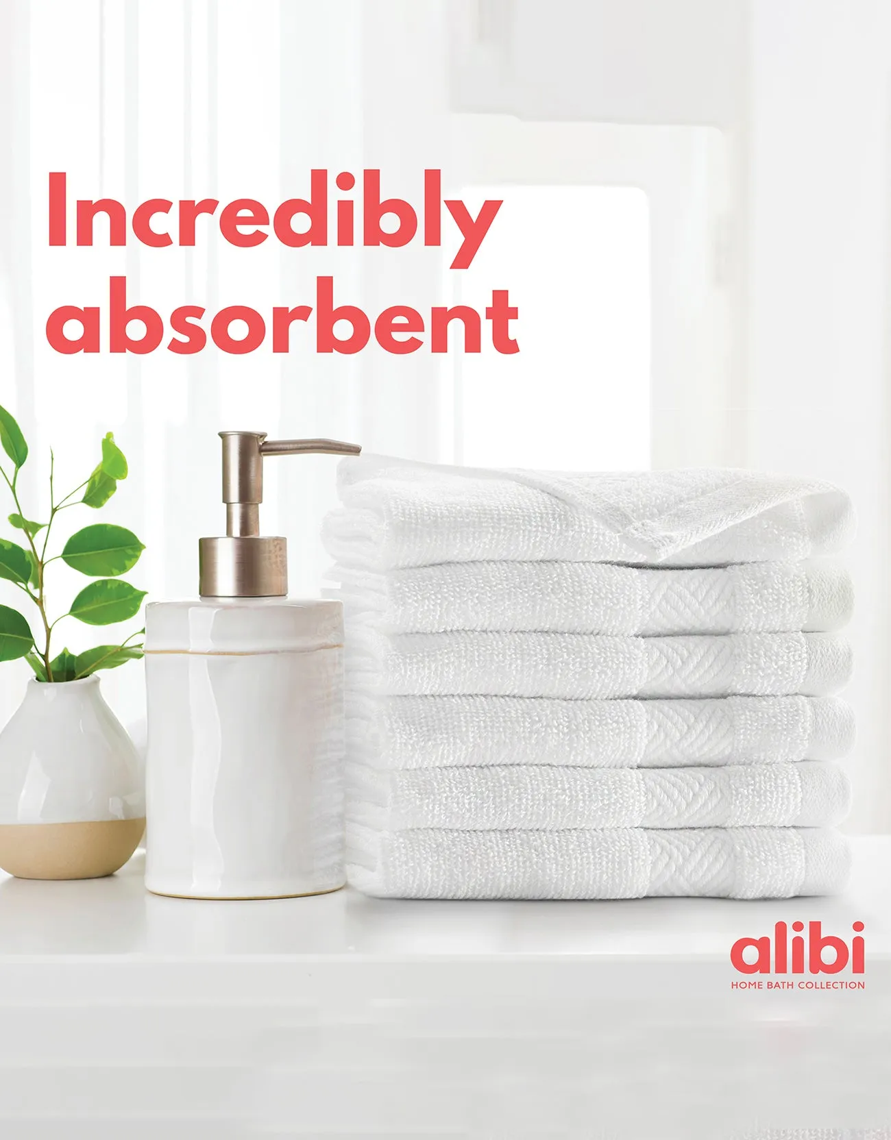 Alibi Wash Cloth (12Pieces Pack)