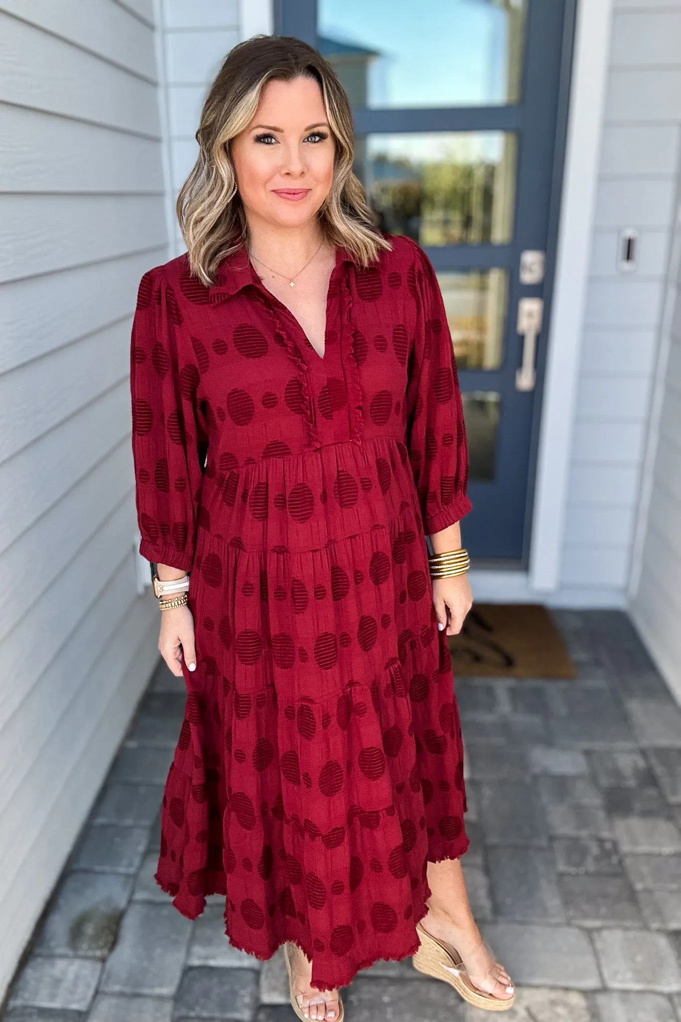 Almost Always Maxi - Burgundy