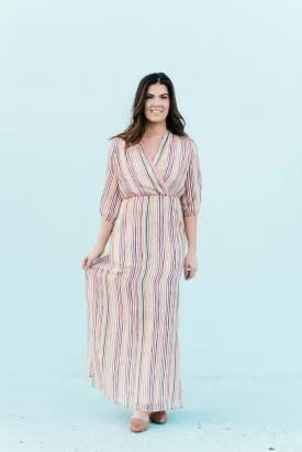 Alpine Chiffon Maxi Dress