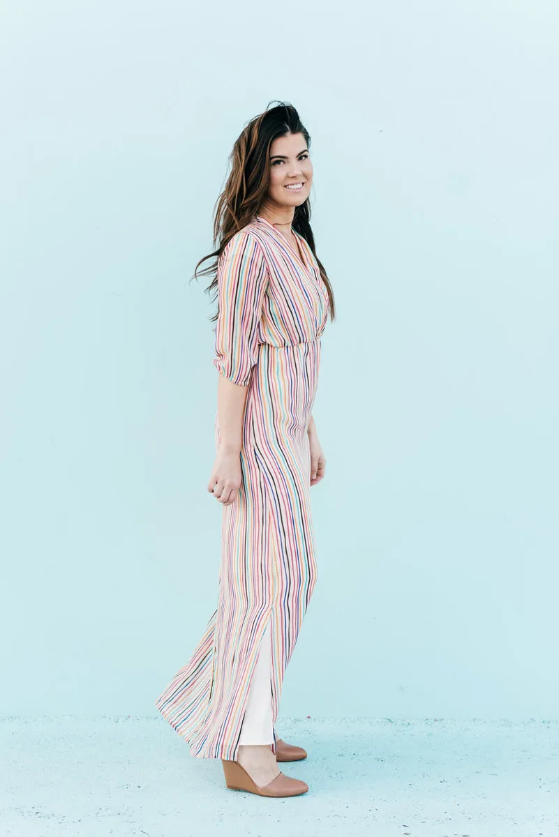 Alpine Chiffon Maxi Dress