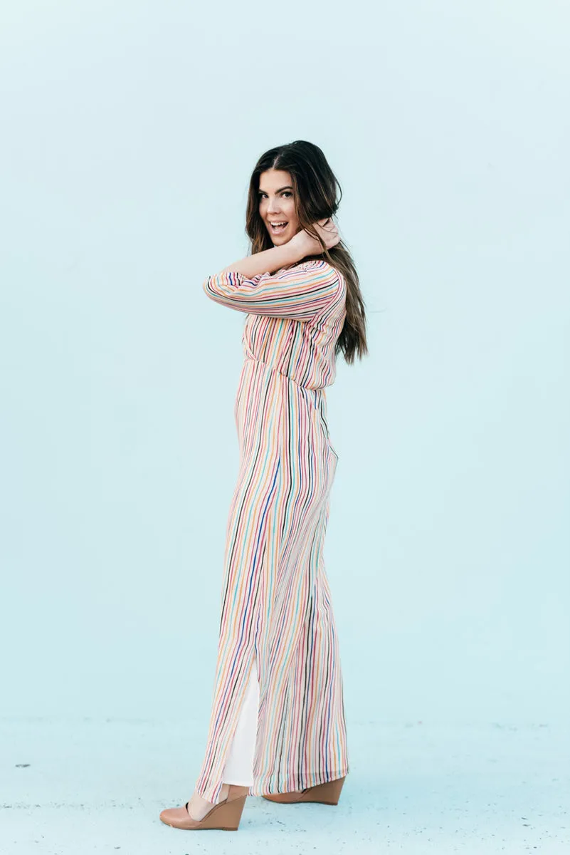 Alpine Chiffon Maxi Dress