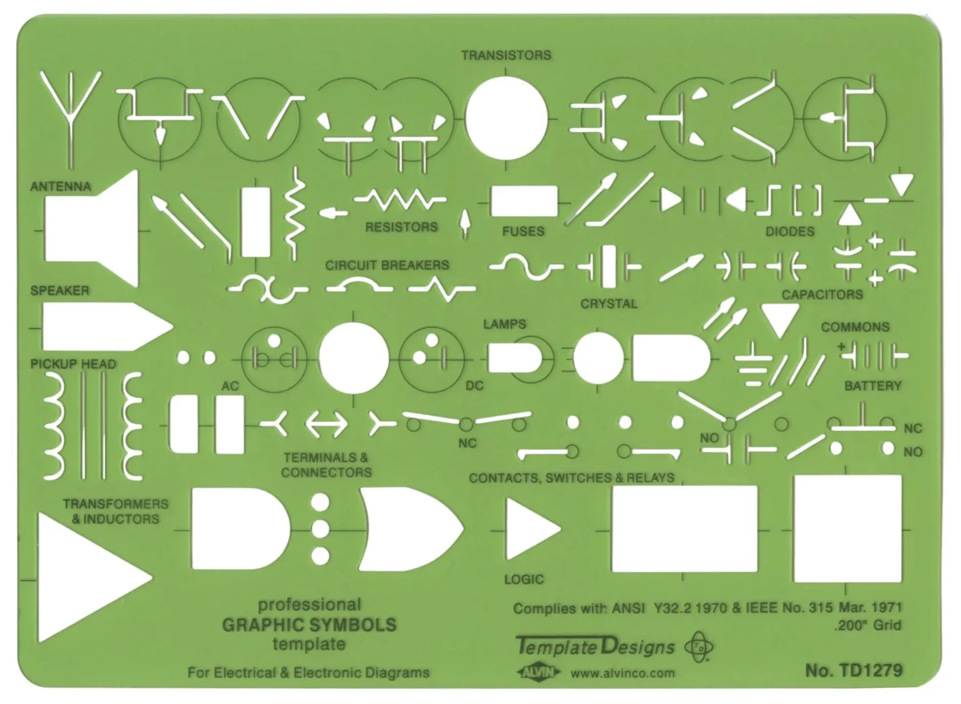 Alvin Electrical & Electronic Design Template (TD1279)