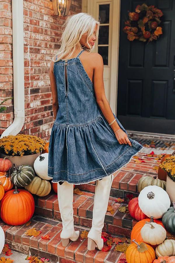 Always In Style Denim Mini Dress