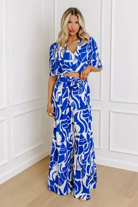 Amalfi Cruise High Waist Wide Leg Pants