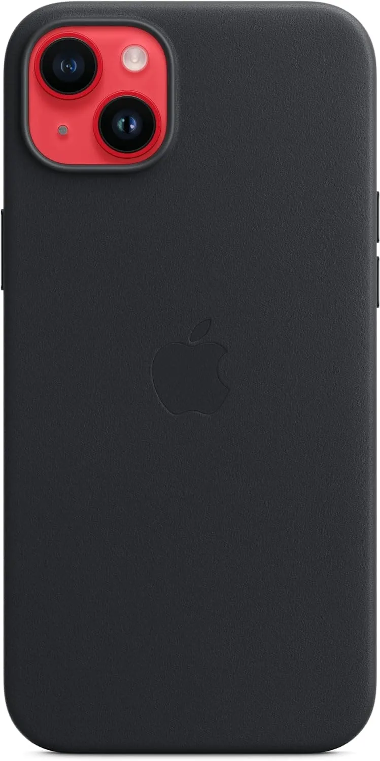 Apple iPhone 14 Plus Leather Case with MagSafe - Ink