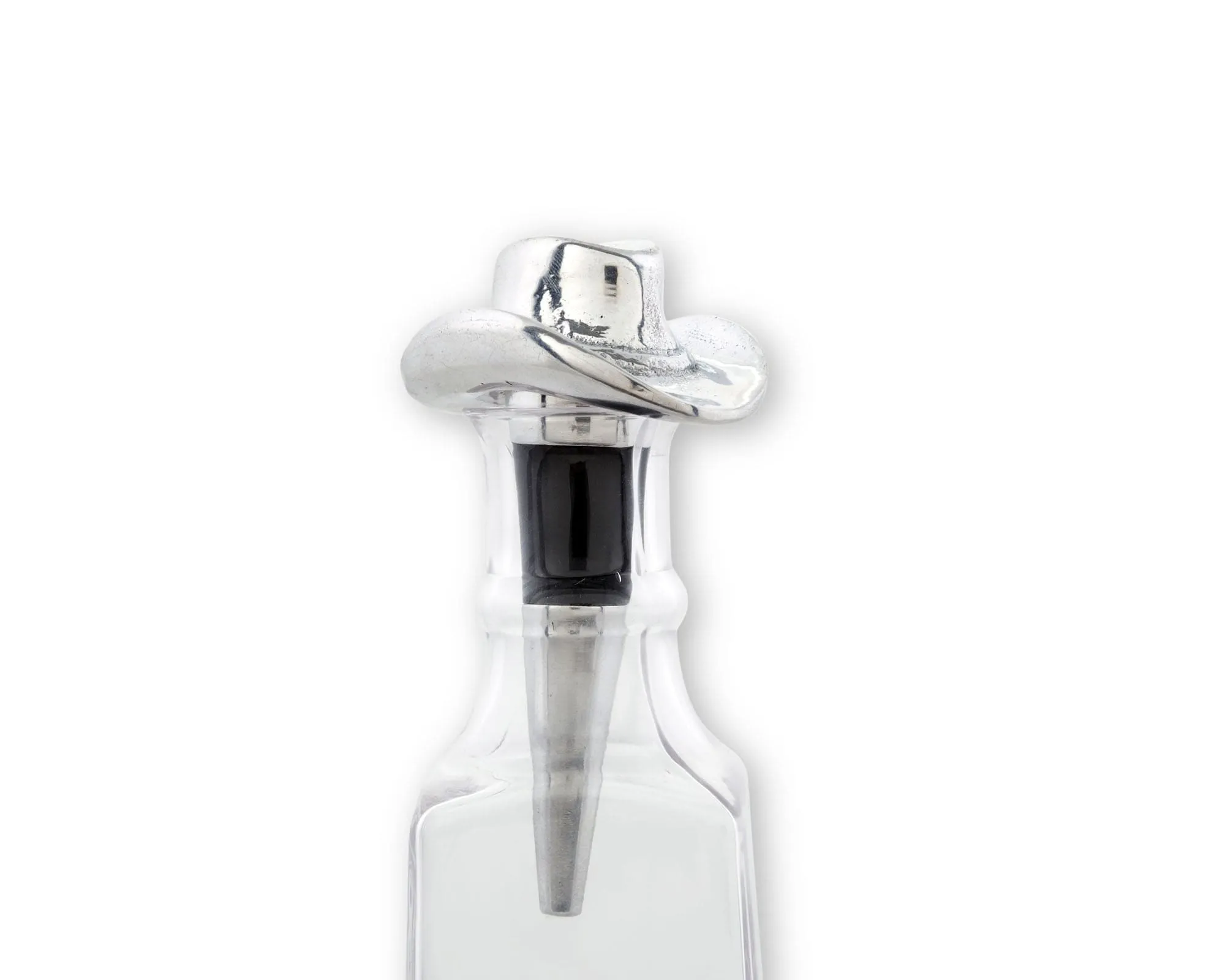 Arthur Court Cowboy Hat Bottle Stopper