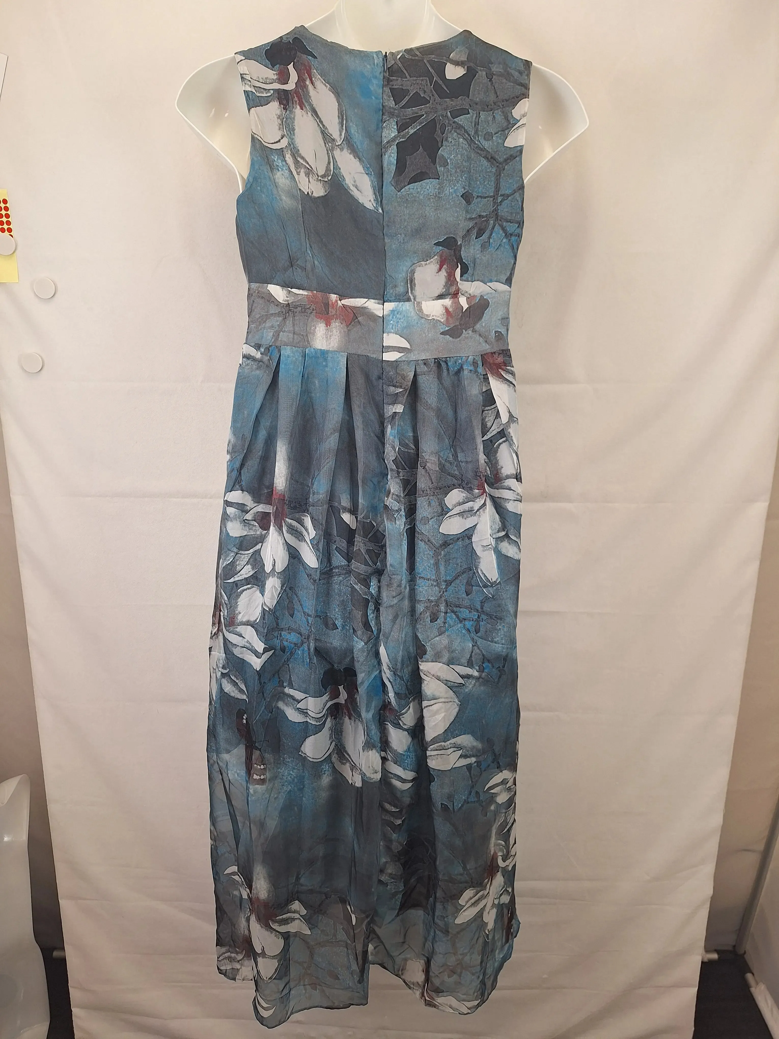 Assorted Brands Evening Chiffon Floral Maxi Dress Size L