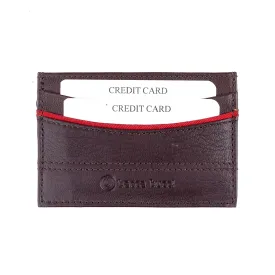 Bacca Bucci Unisex Genuine Leather Credit Card Holder Wallet