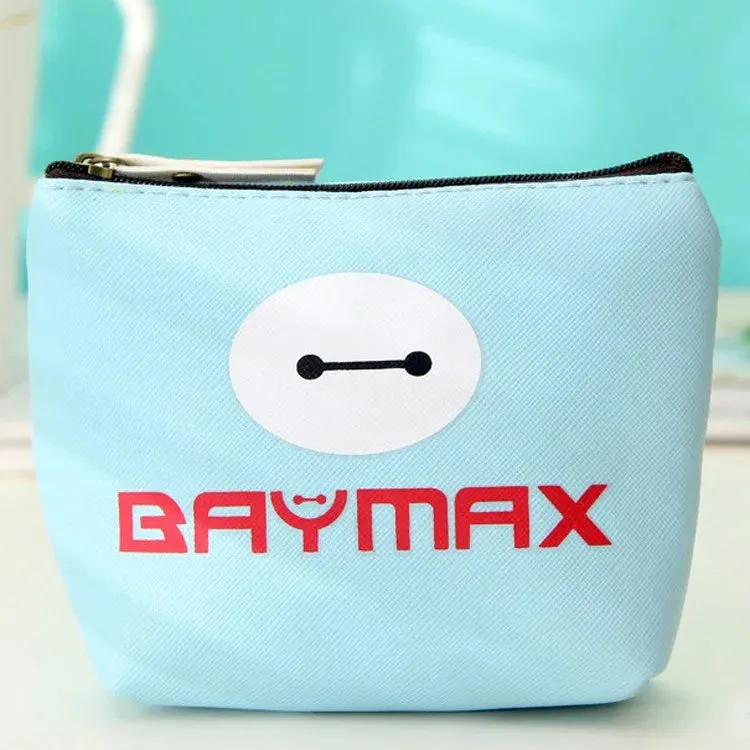 Baymax Mini PU Leather Coin Pouch