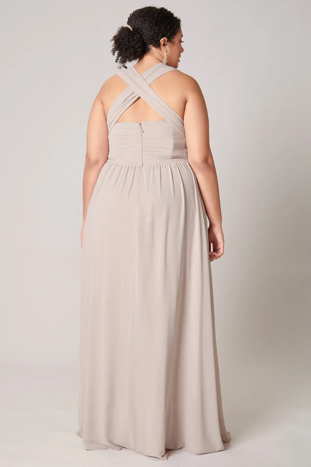 Beloved Ruched Sweetheart Convertible Dress Curve