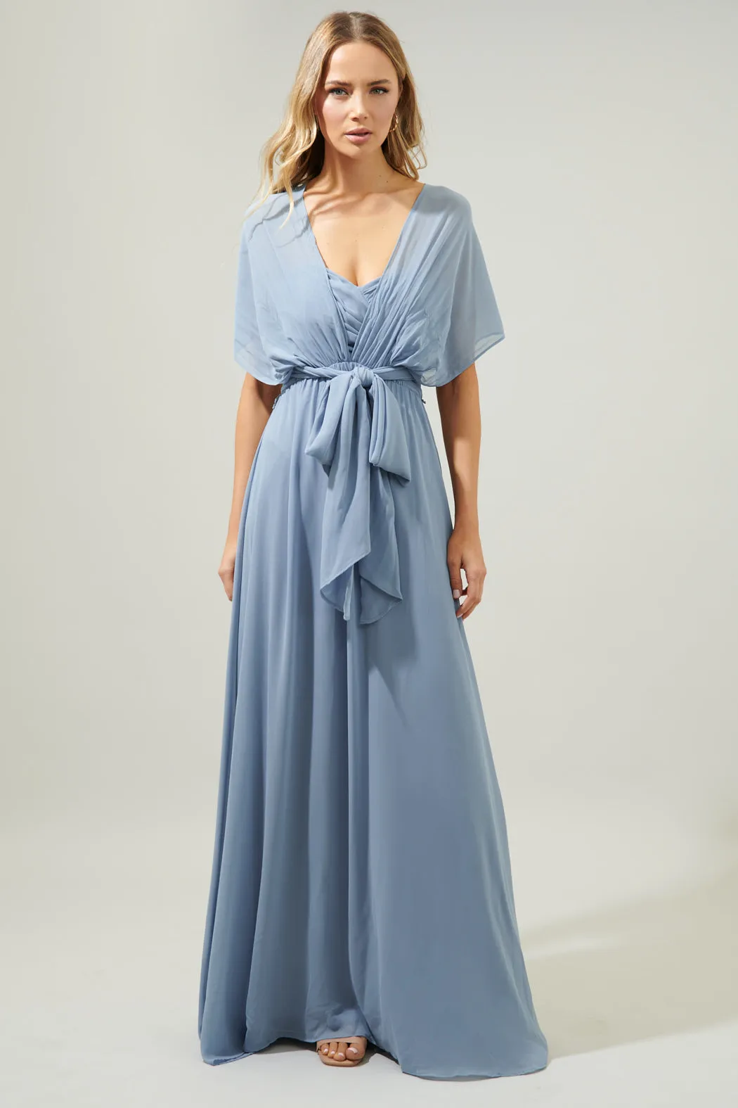 Beloved Ruched Sweetheart Convertible Dress