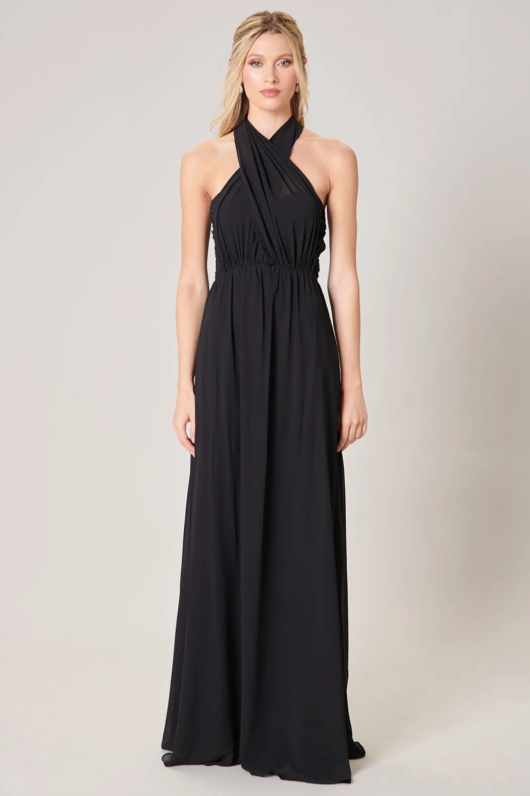 Beloved Ruched Sweetheart Convertible Dress