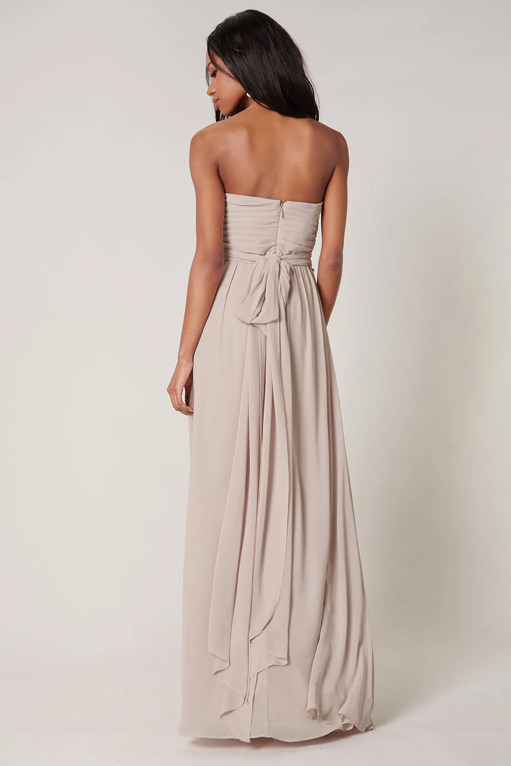 Beloved Ruched Sweetheart Convertible Dress