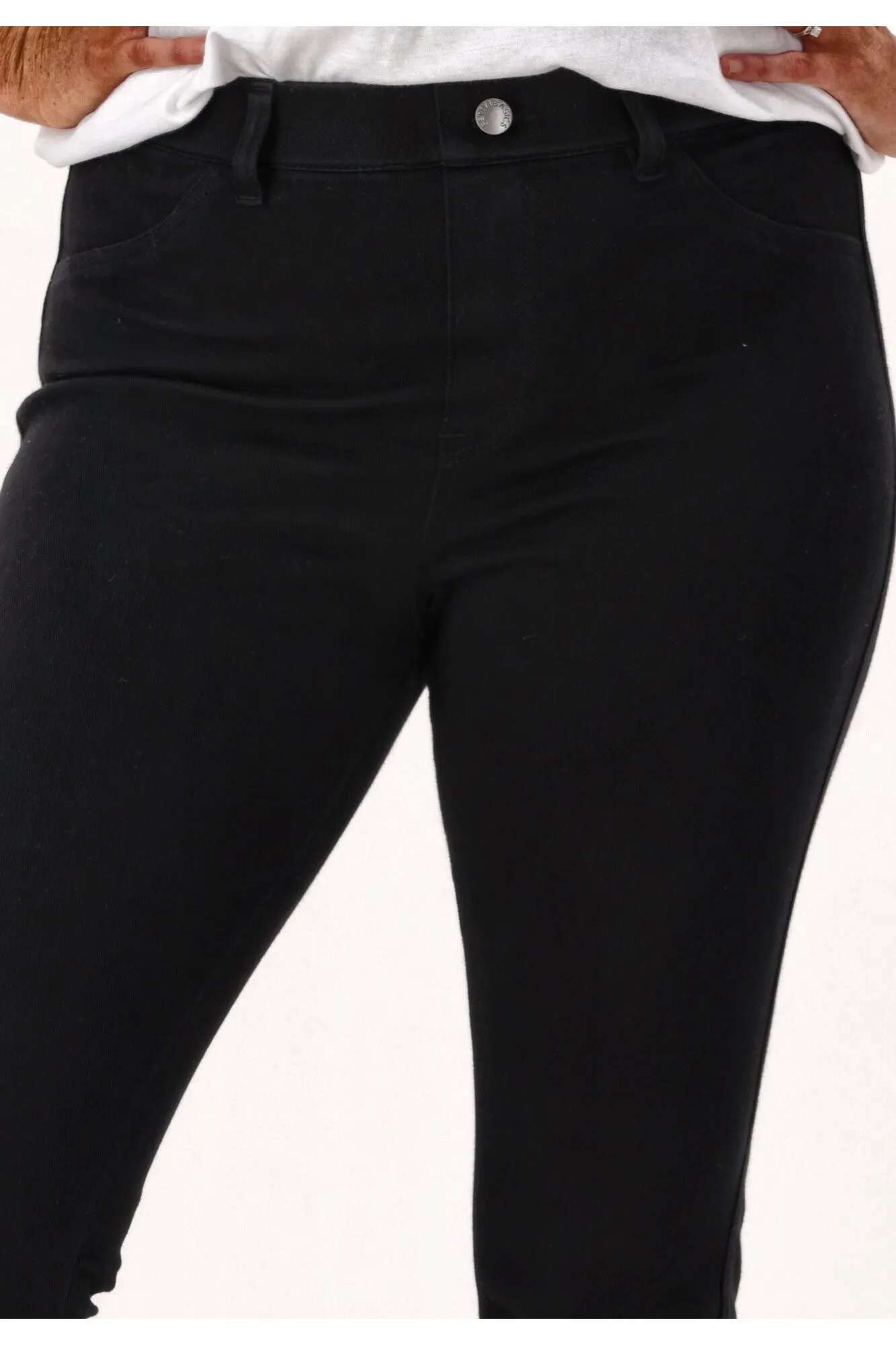 Betty Basics Stanford Stretch Denim Jegging Black