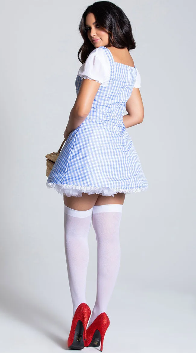 Blue Gingham Dress Costume