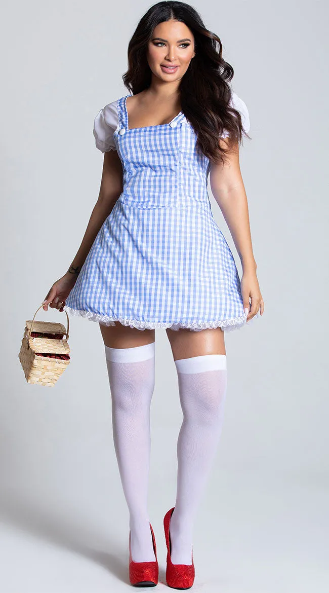 Blue Gingham Dress Costume