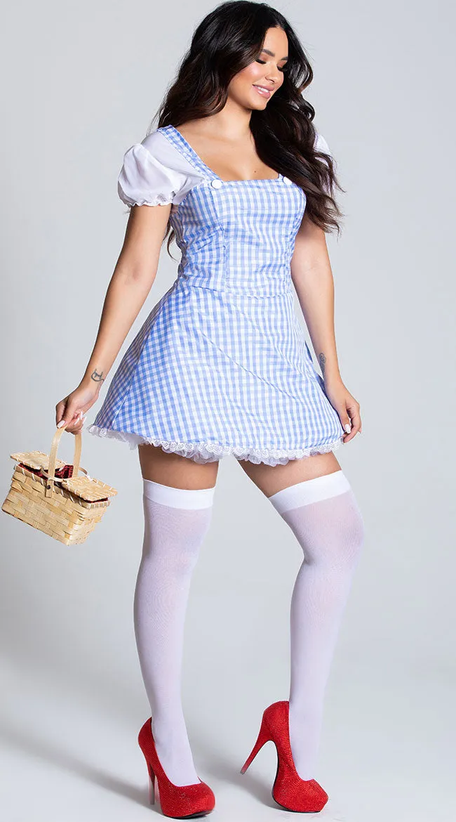 Blue Gingham Dress Costume