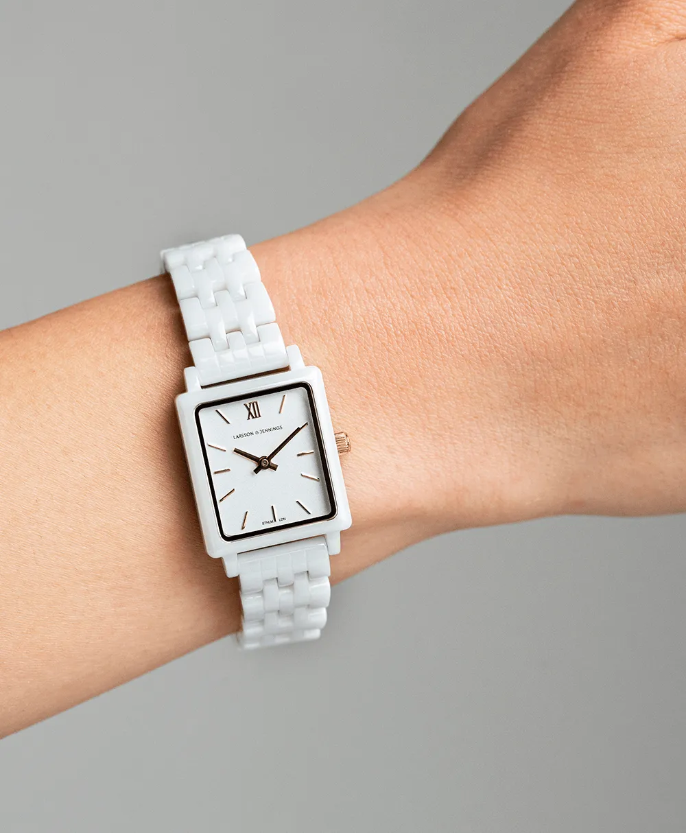 Boyfriend Mini Áine White Gold 33mm