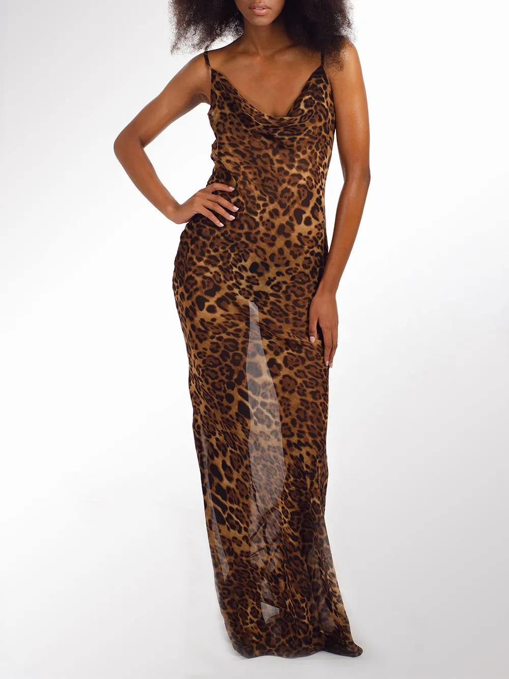 CATALINA Leopard Dress