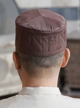 Chevron Pleated Kufi