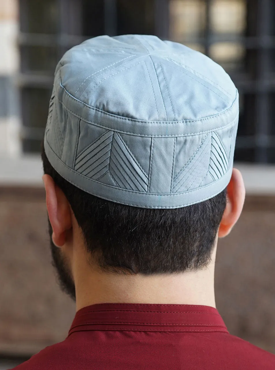 Chevron Pleated Kufi