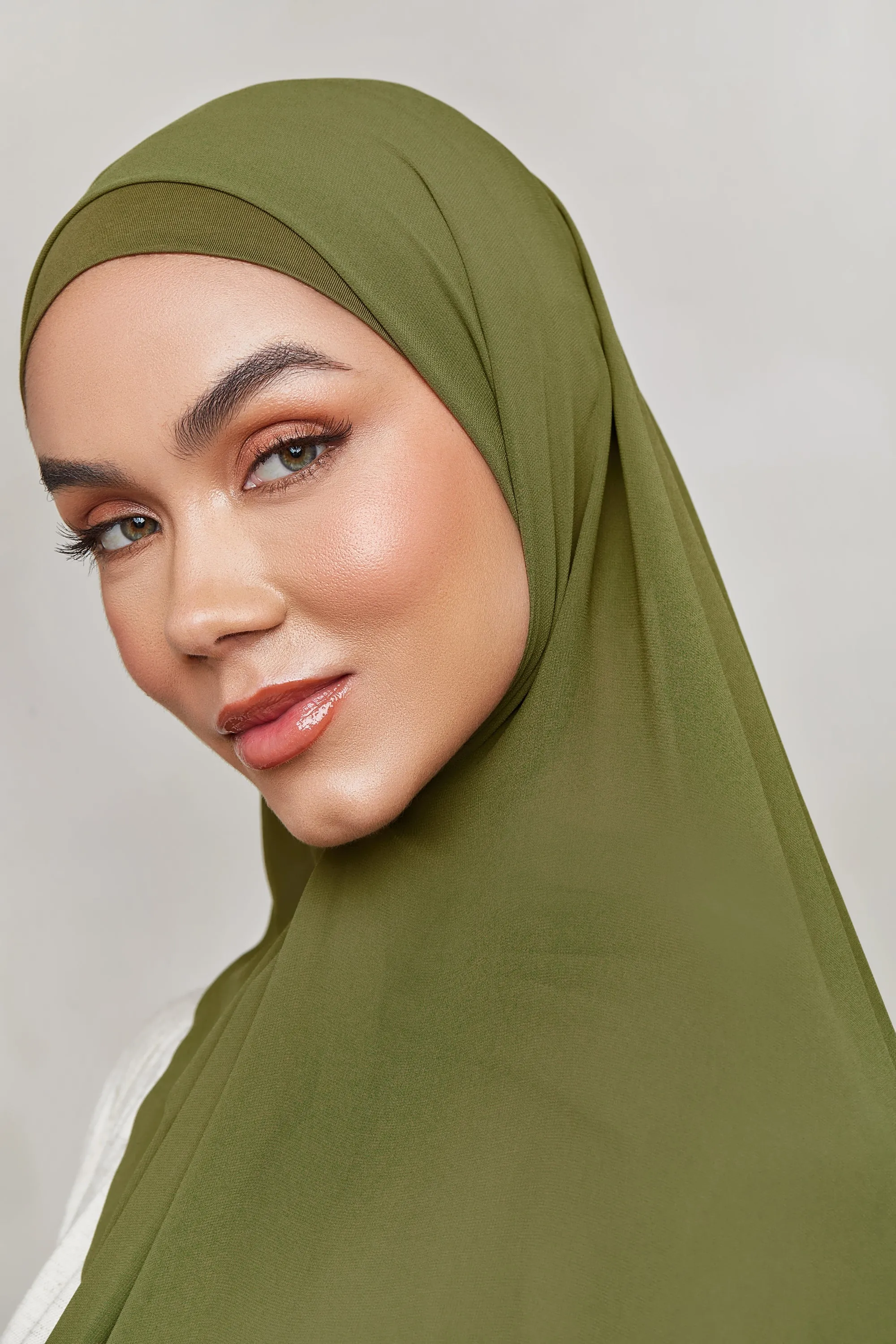 Chiffon LITE Hijab - Avocado