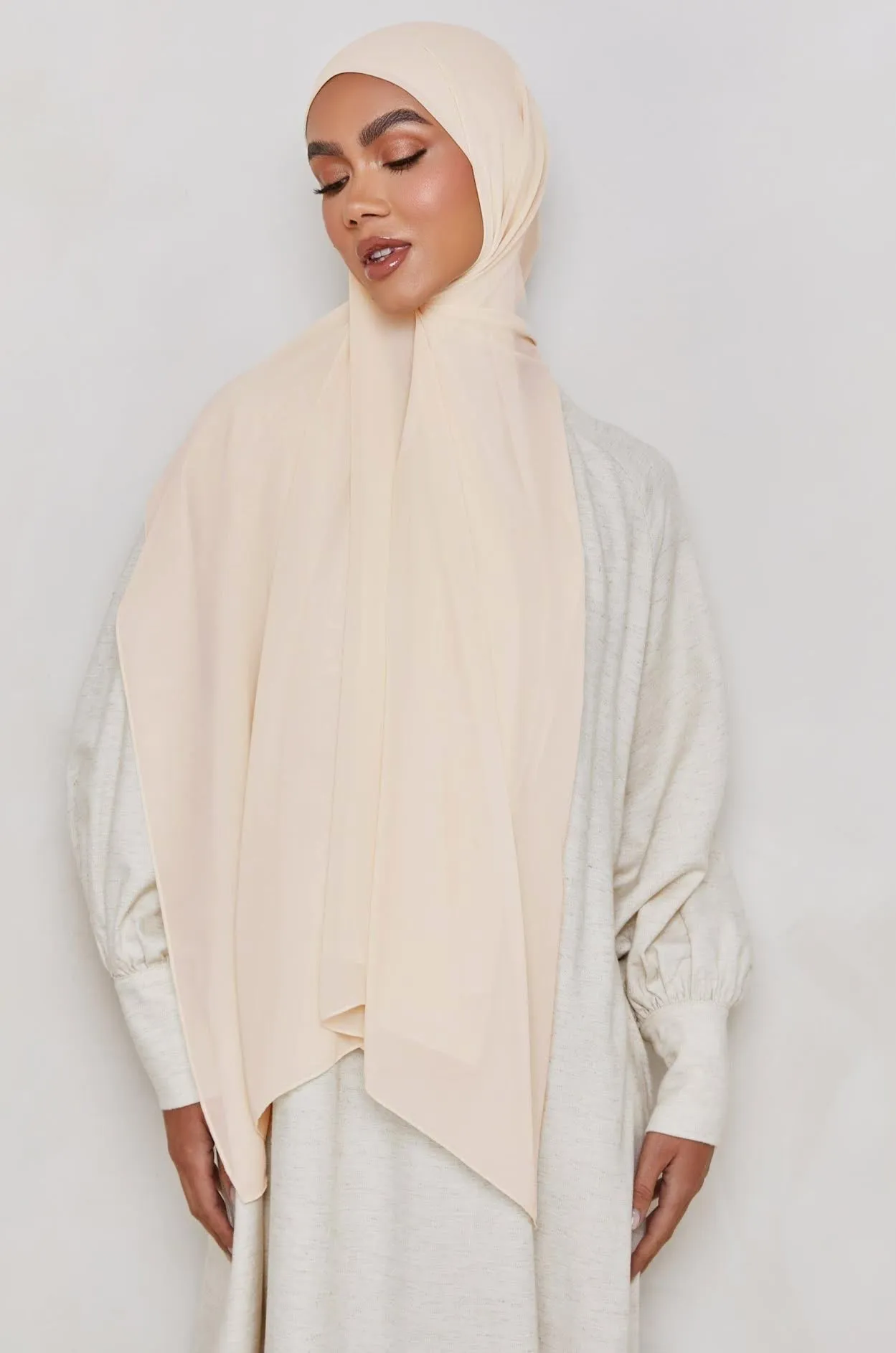 Chiffon LITE Hijab - Birch