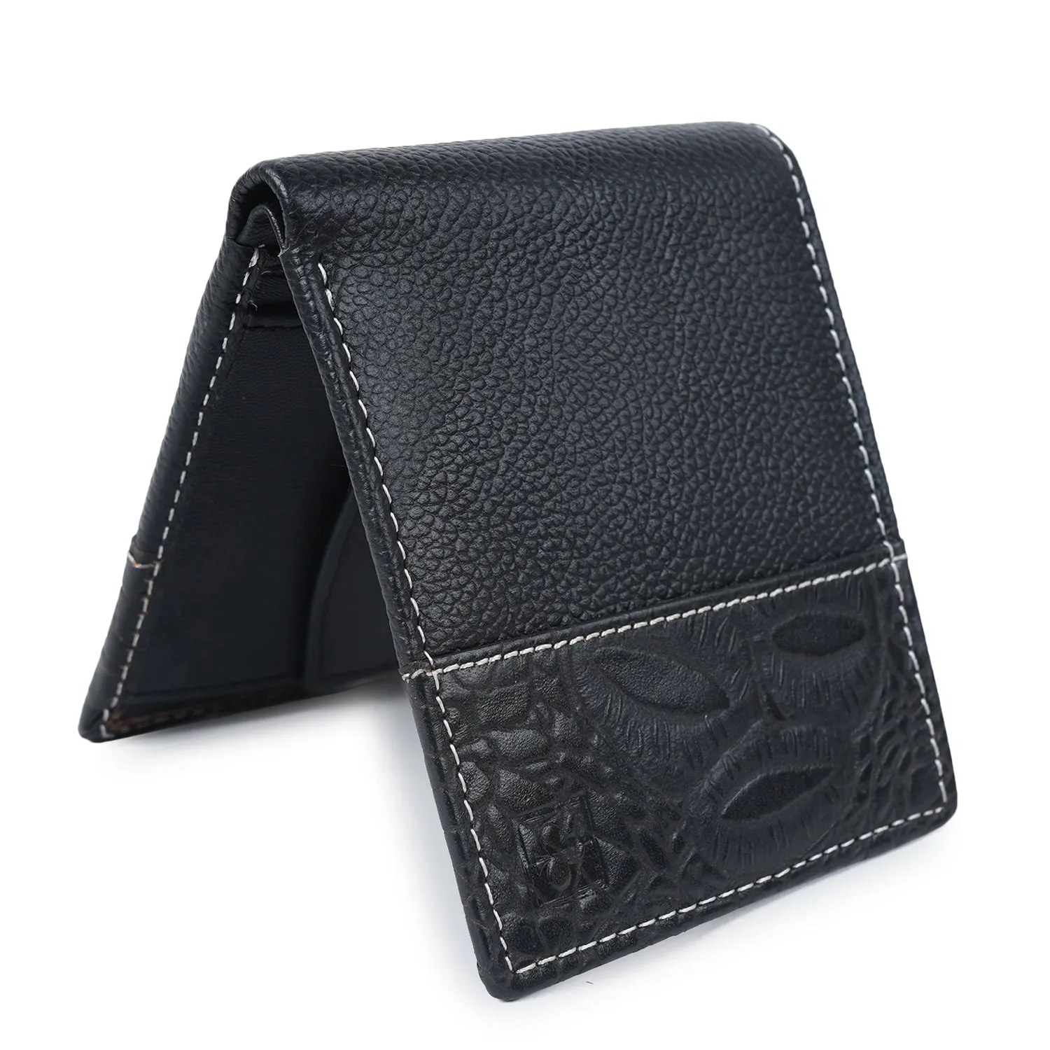 CIMONI Genuine Leather Stylish Classy Ultra Slim Multiple Credit Cards Slot Wallet for Men