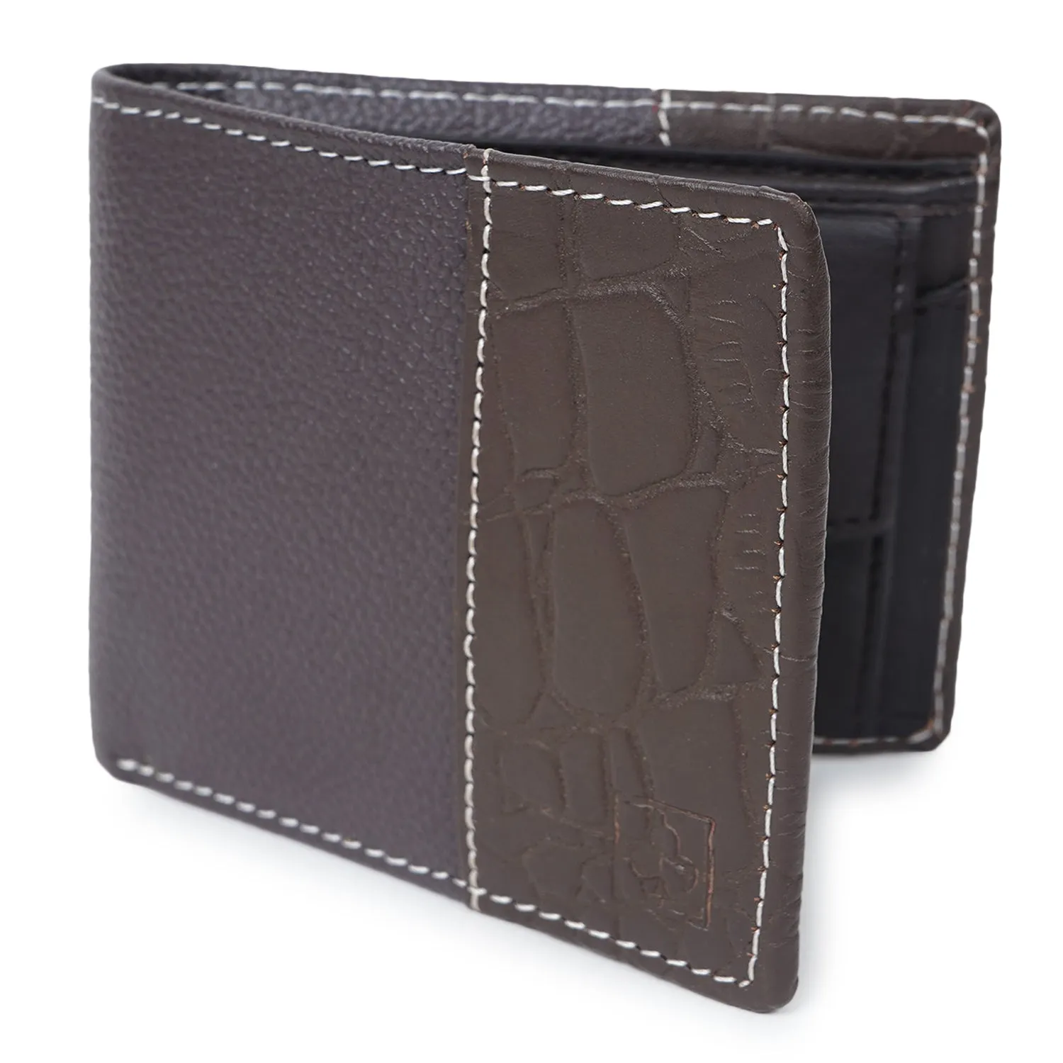 CIMONI Genuine Leather Stylish Classy Ultra Slim Multiple Credit Cards Slot Wallet for Men