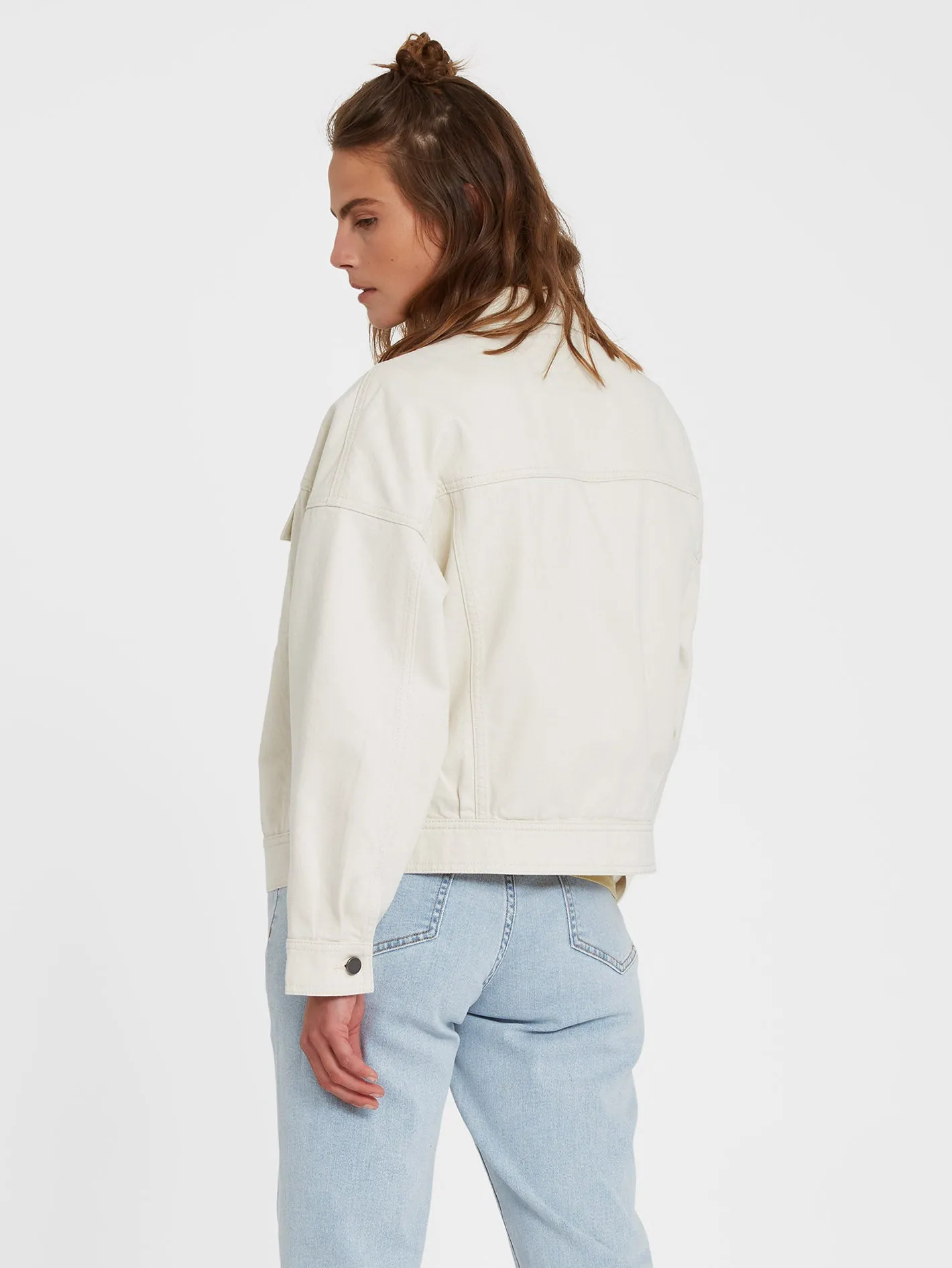 Deelyght Denim Jacket - CLOUD