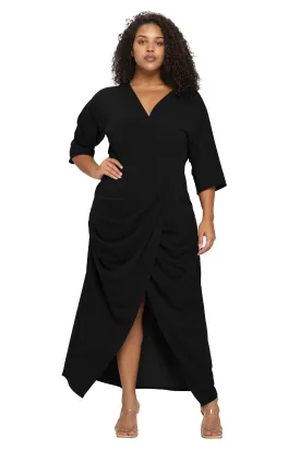 Dolman Wrap Maxi Dress