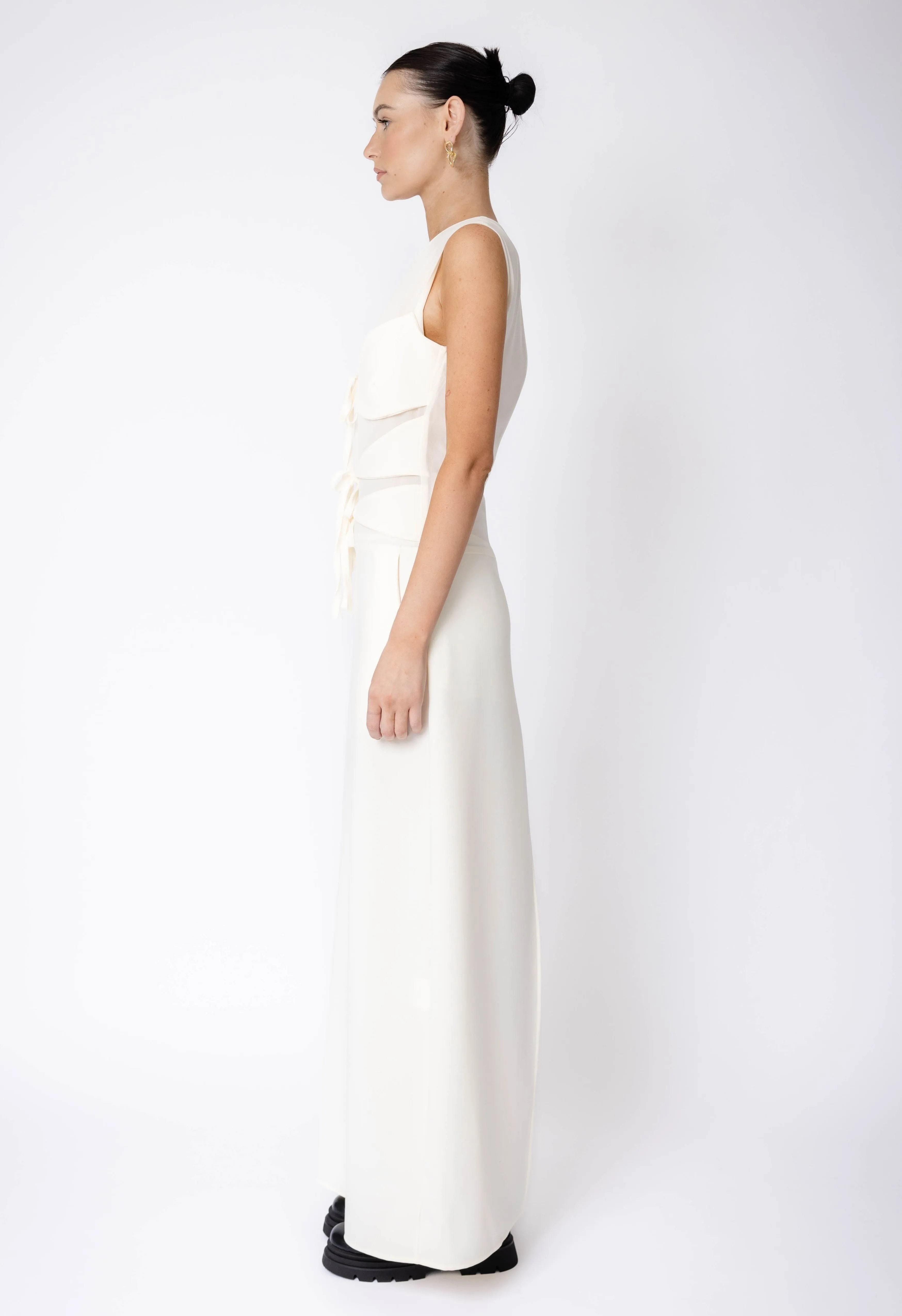 Dublin Dress In Off-White