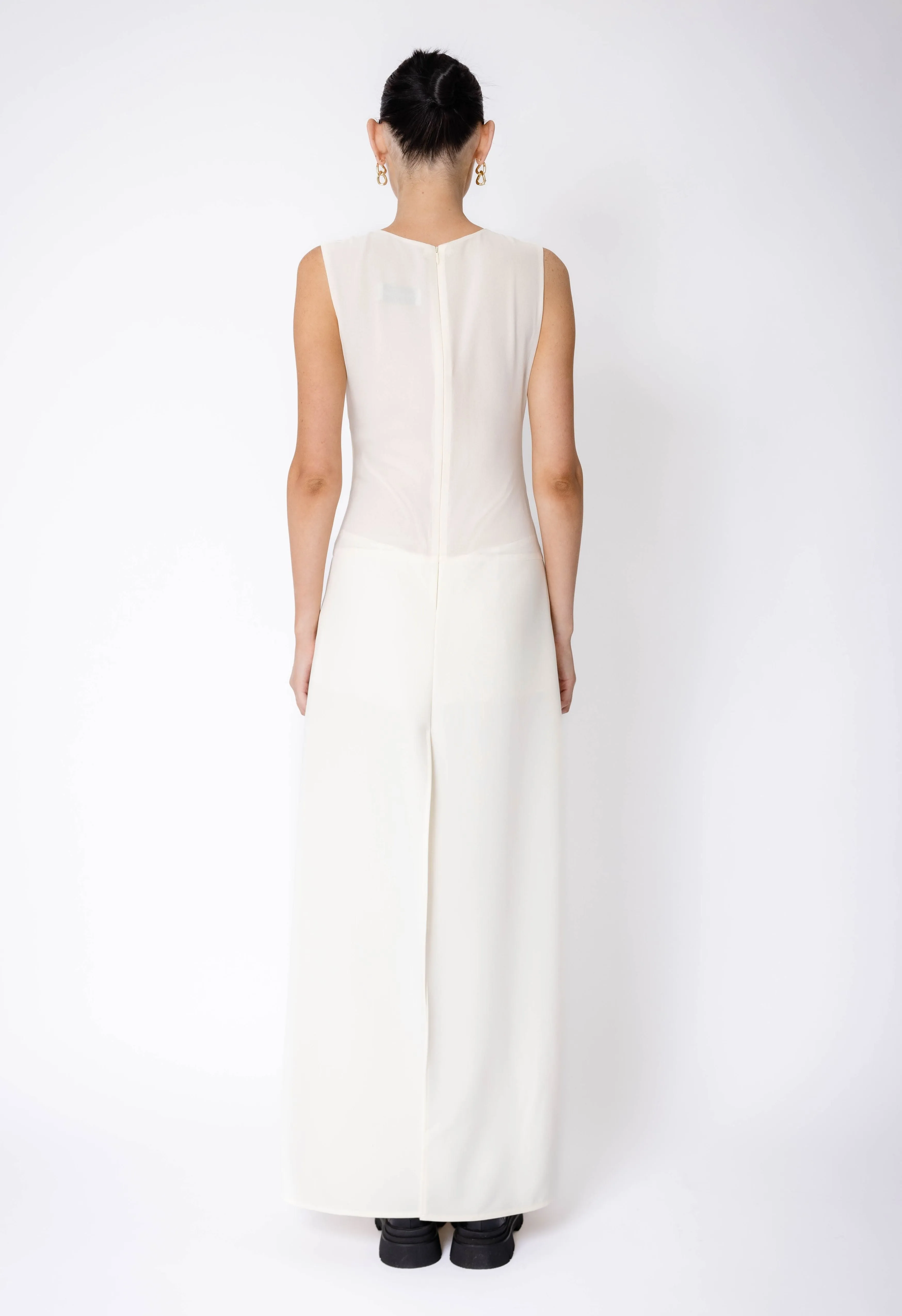 Dublin Dress In Off-White