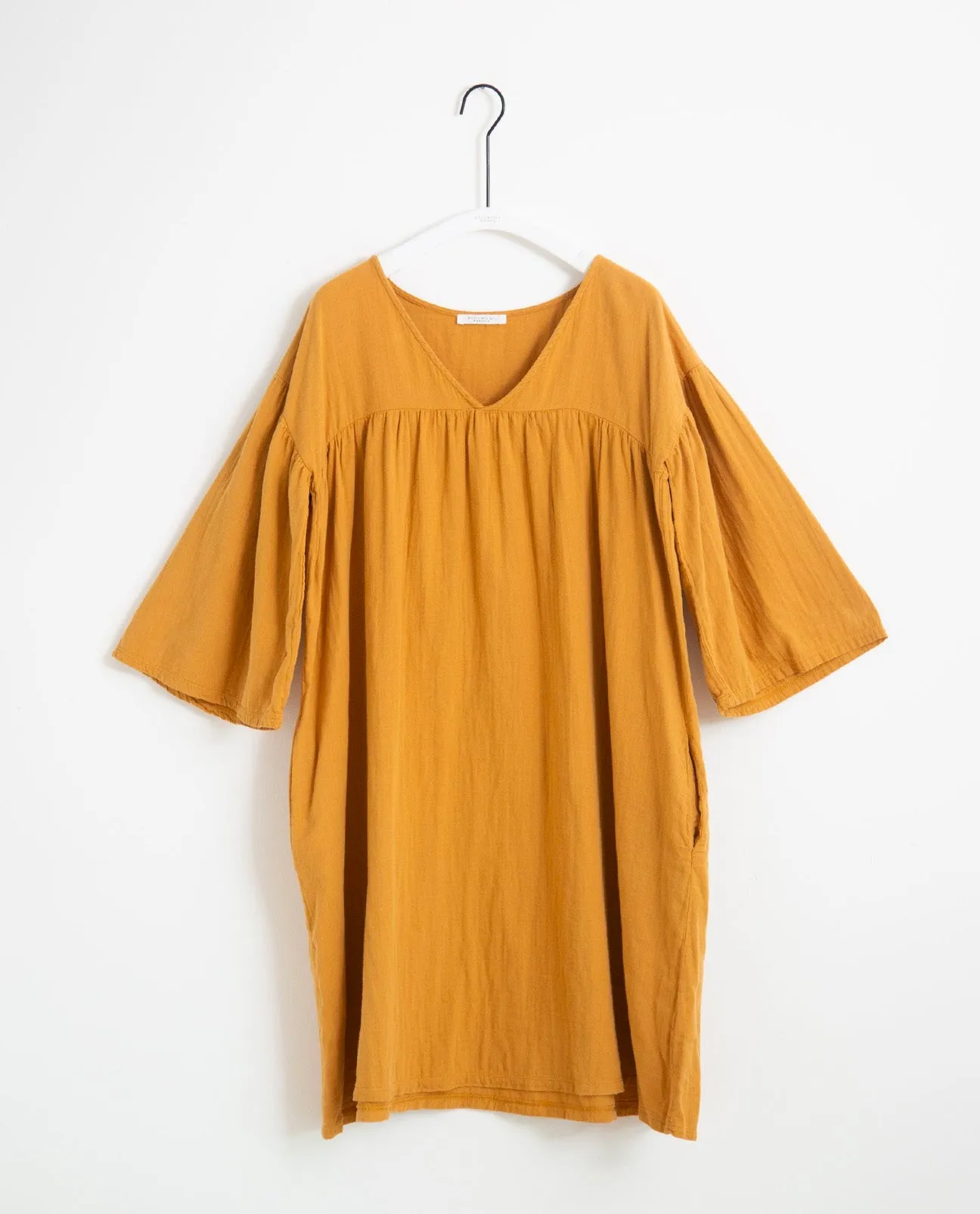 Dylla Organic Cotton Dress In Sun