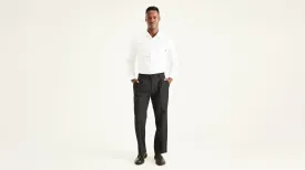 Easy Khakis, Pleated, Classic Fit