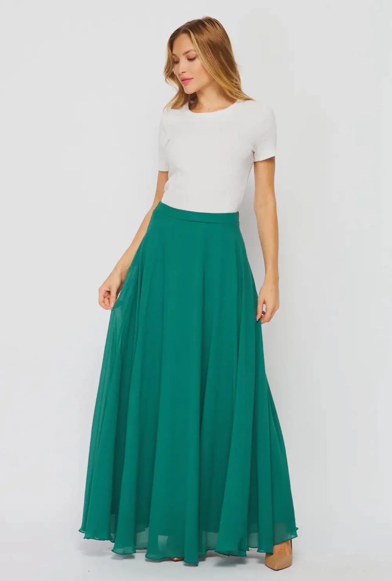 Emerald City Maxi Skirt