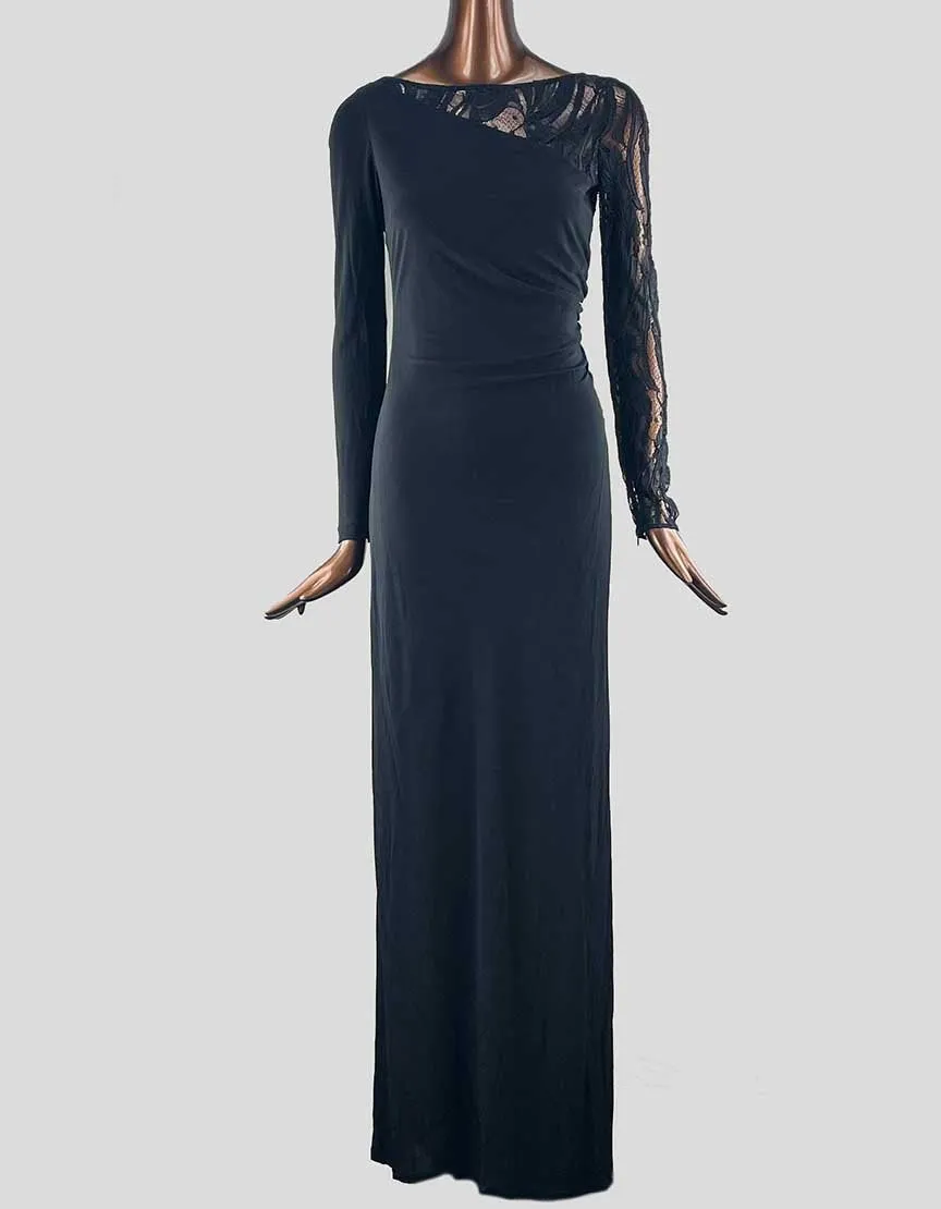 EMILIO PUCCI Long Sleeve Wrap Gown - Small