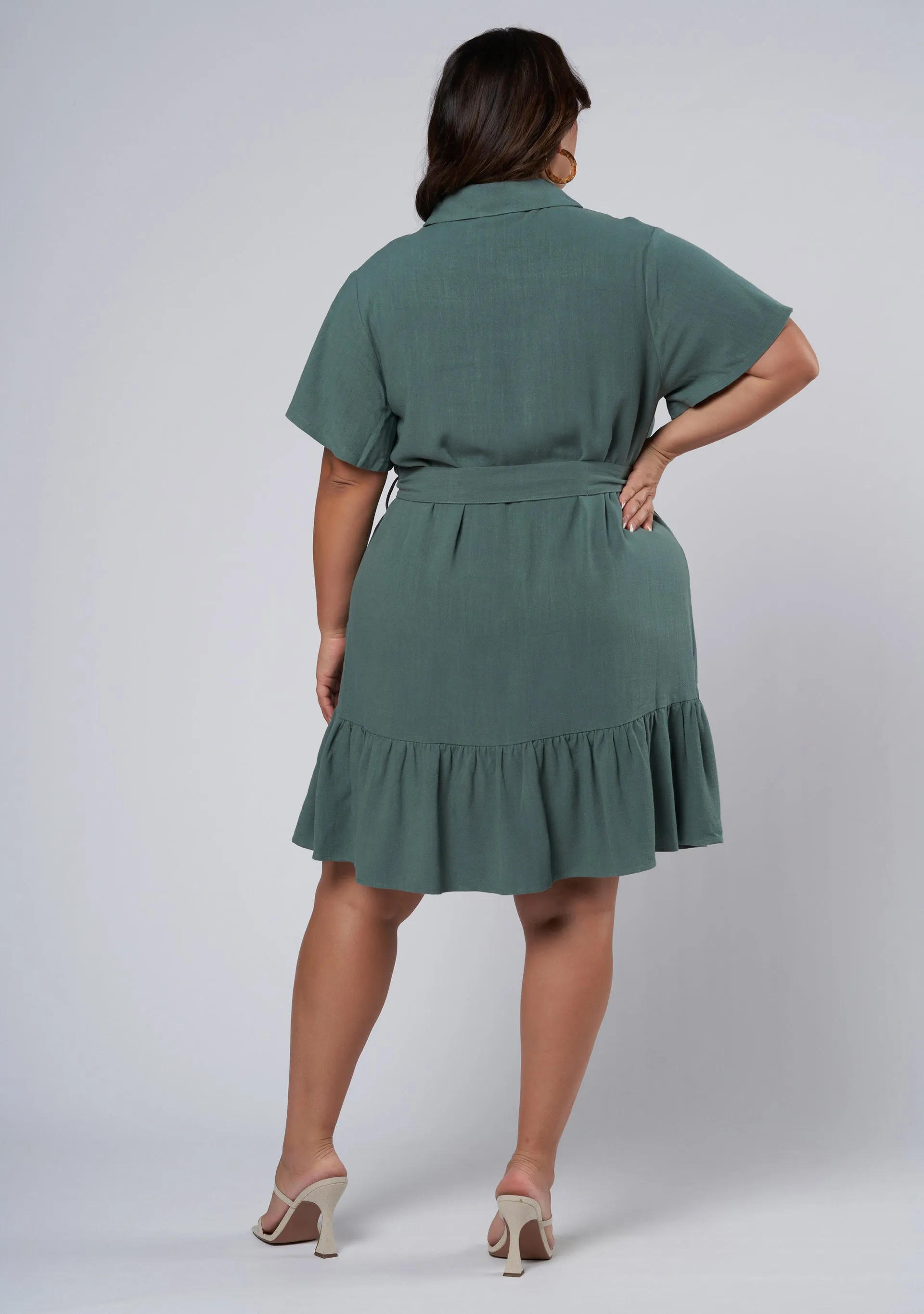 Etta Mini Shirt Dress