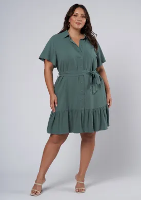 Etta Mini Shirt Dress