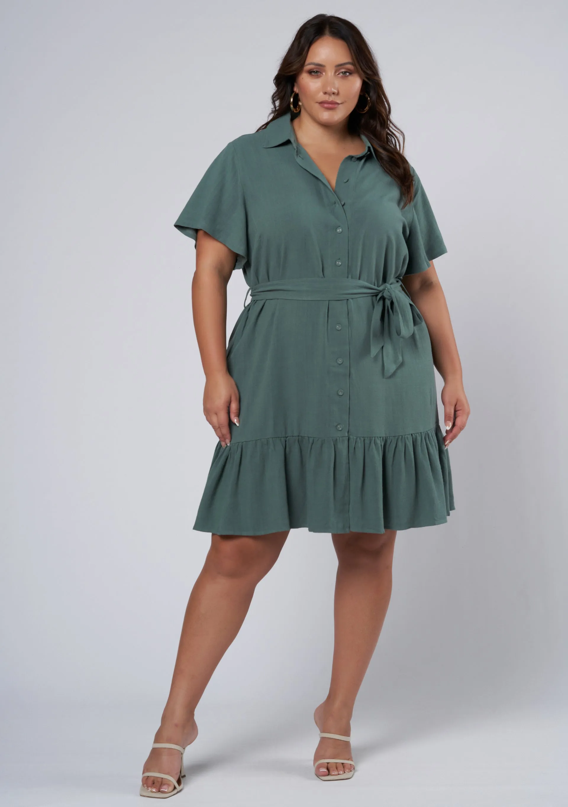 Etta Mini Shirt Dress