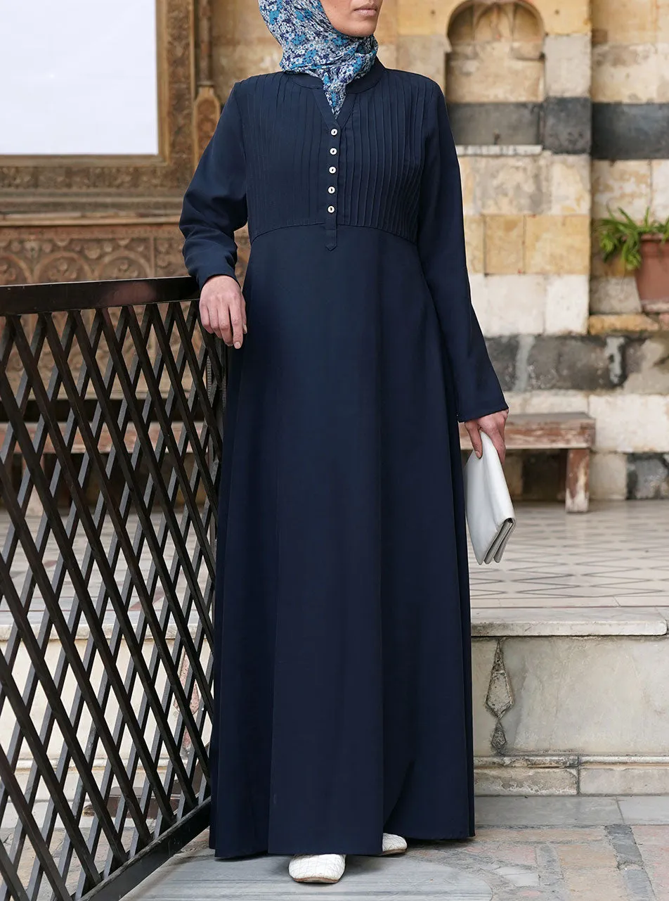 Fine Pleats Abaya