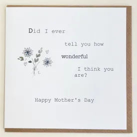 Greeting Card - Mothers Day 5