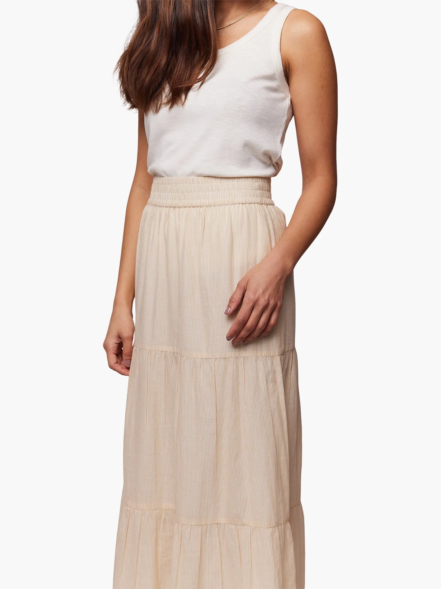 Harper Tiered Maxi Skirt