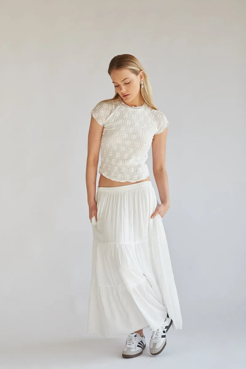 Hope Tiered Maxi Skirt